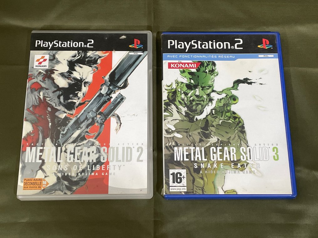 Sony - Playstation 2 (PS2) - Metal Gear Solid 2 et 3 - 電動遊戲 - 帶原裝盒 #2.1