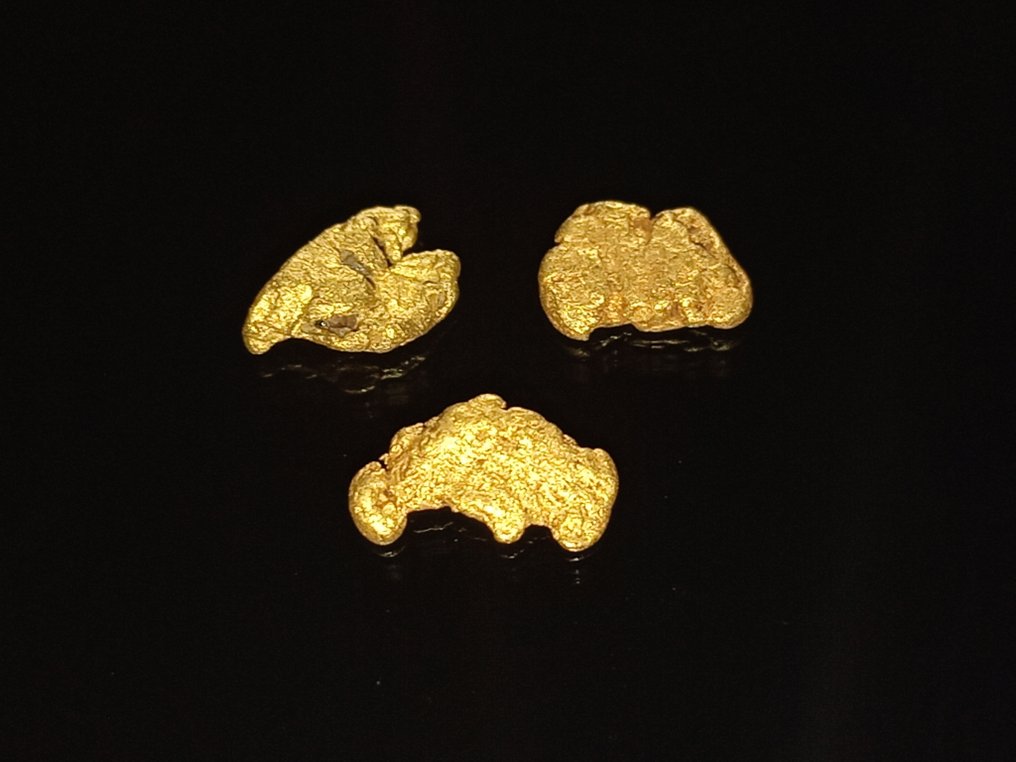 Το Σπάνιο Χρυσόφιλο Πετράδι της Lapponia Ψήγματα- 0.5 g - (3) #1.0