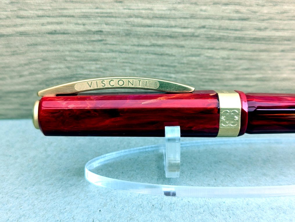 Visconti - Opera Gold Red - Fountain Pen - Ingen mindstepris - Pen #4.3