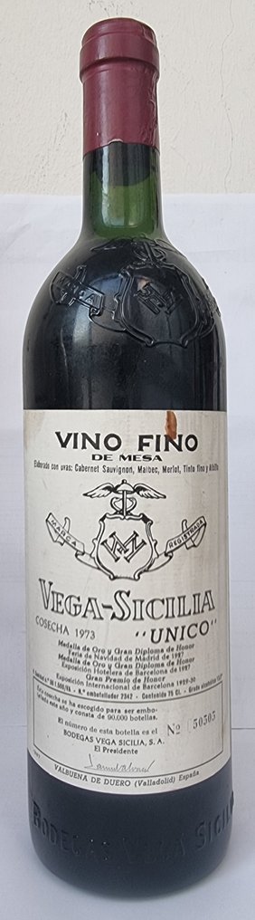 1973 Vega Sicilia Único - Ribera del Duero Gran Reserva - 1 Bottle (0.75L) #1.0