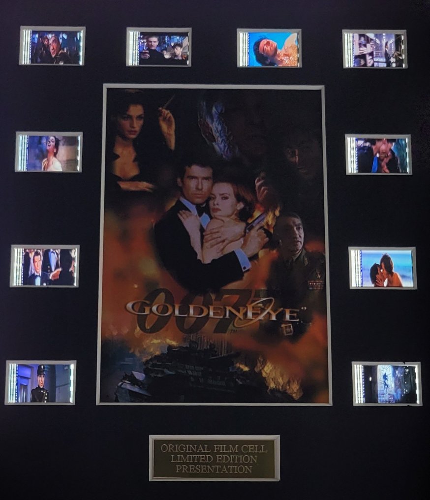 James Bond 007: GoldenEye - Framed Film Cell Display with COA #1.0