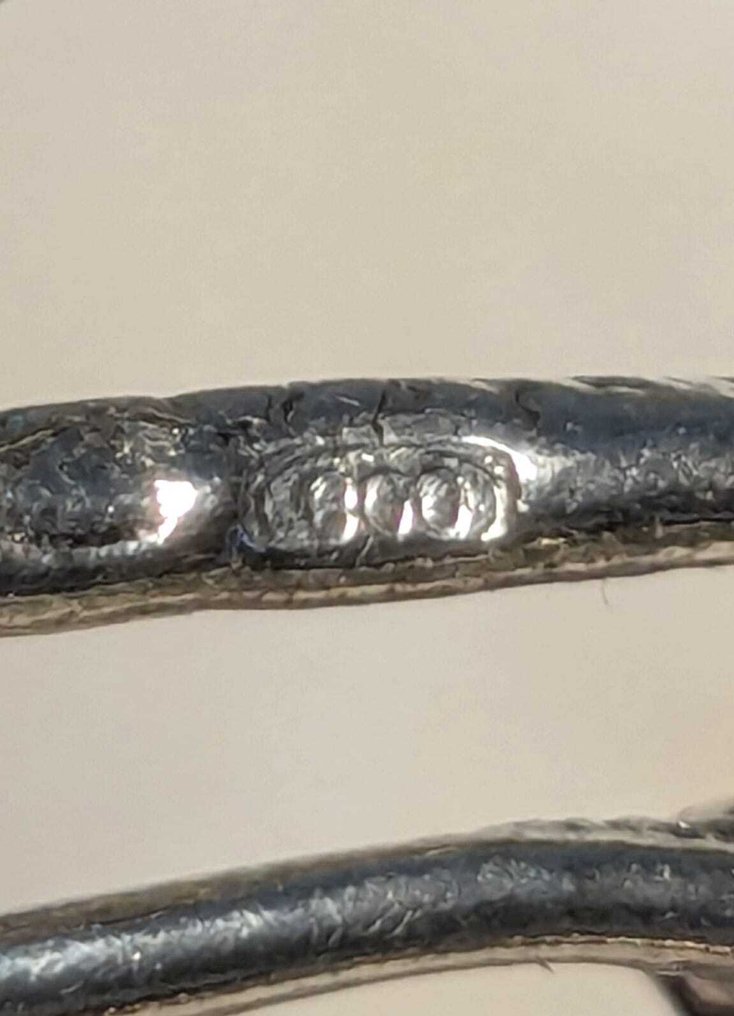 雕刻, Bicicletta in argento - 35 mm - .800 銀 #4.3