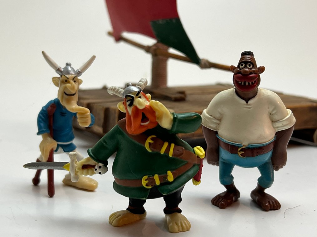 Asterix, piratenvlot - 4 Figure - Plastoy - 2002 #1.0
