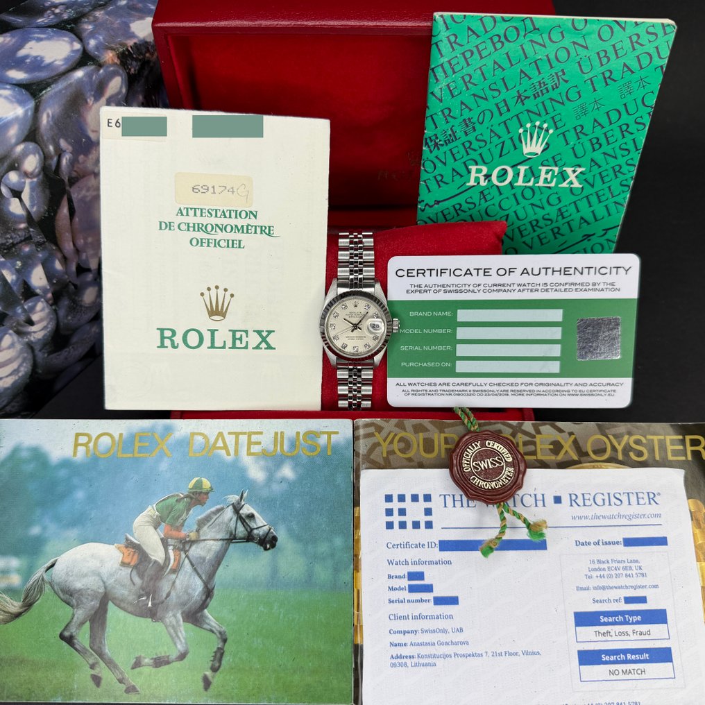 Rolex - Datejust Lady - 69174 - Dame - 1990 #1.0