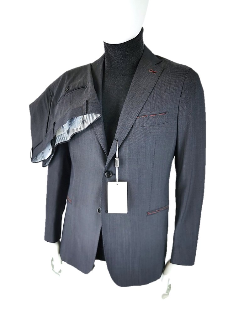 Luigi Melluso - NEW, 100% Wool, Retail Price €2000+ - Garnitur męski - Nowe z metkami #1.0