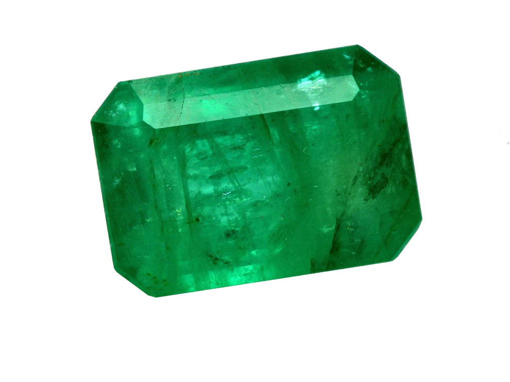 χωρίς τιμή ασφαλείας Πράσινο, Μπλε Σμαράγδι  - 3.91 ct - Instituto Gemólogico Español (IGE) #3.2