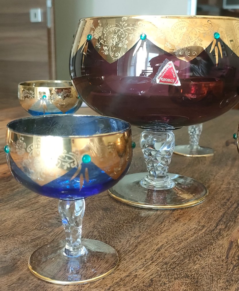 Conjunto de copos de bebidas diversas (7) - Cristal #3.2