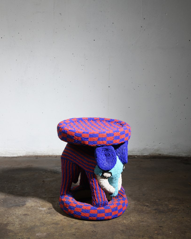 珠光格子凳 - Bamileke - Cameroon #1.0