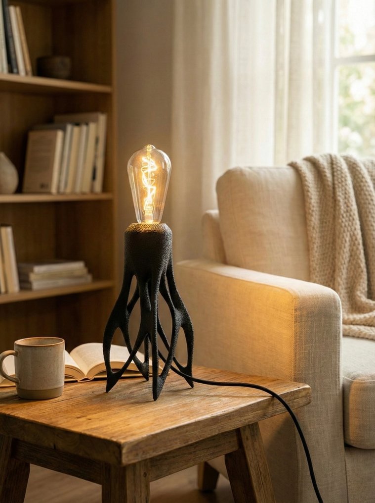 Cornu Design - Επιτραπέζιο φωτιστικό - Βιοπολυμερές Υψηλής Πυκνότητας - Λάμπα τραπεζιού #3.2