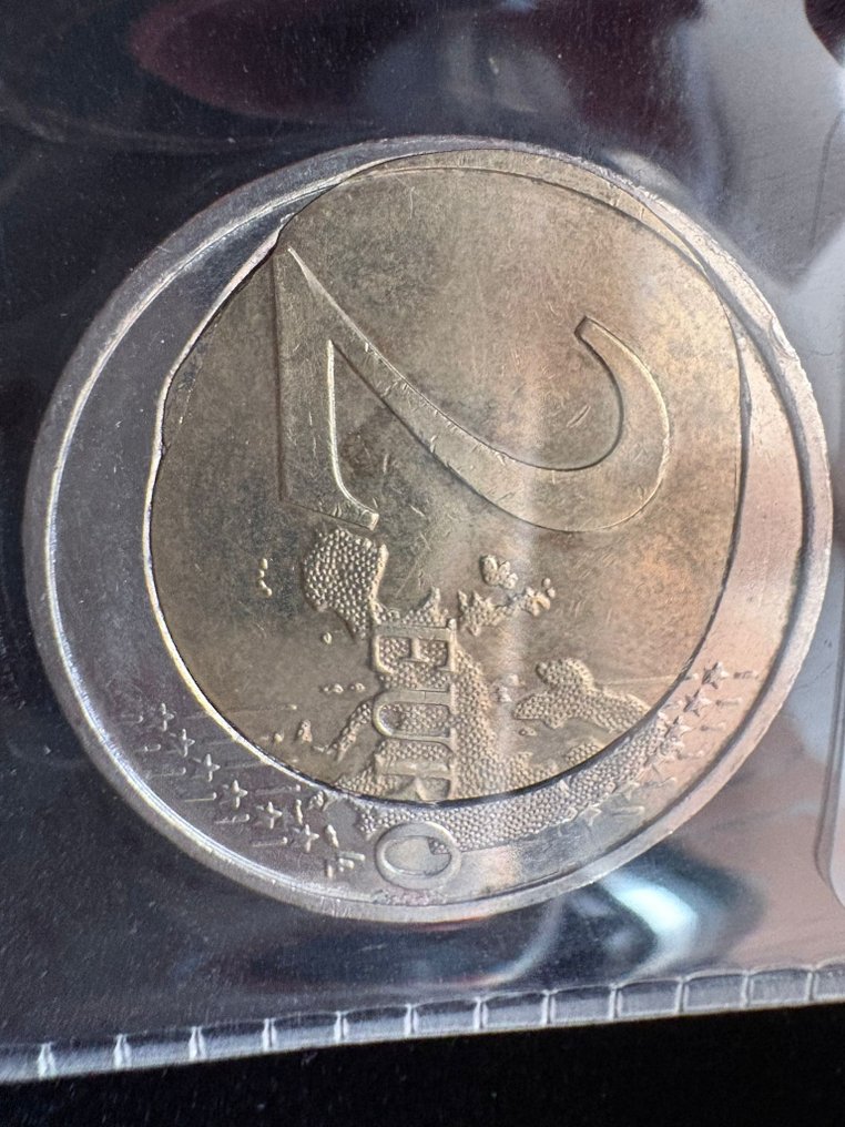 Γερμανία. 2 Euro 2020J Con difetto di produzione del tondelo  (χωρίς τιμή ασφαλείας) #3.2