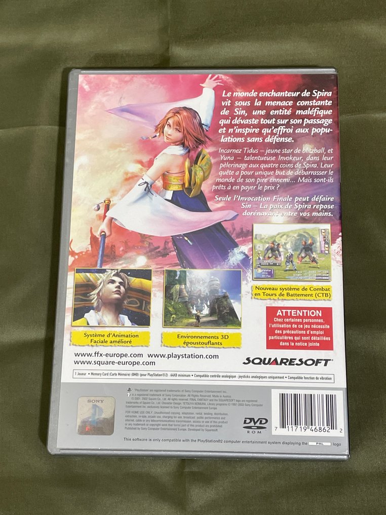 Sony - Playstation 2 (PS2) - Final Fantasy - Βιντεοπαιχνίδια - Στην αρχική του συσκευασία #2.1