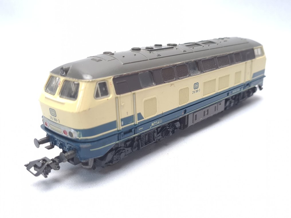 Märklin H0 - 3374 - Πετρελαιοκίνητη μηχανή τρένου (1) - BR 216 188-3, Delta - DB #1.0
