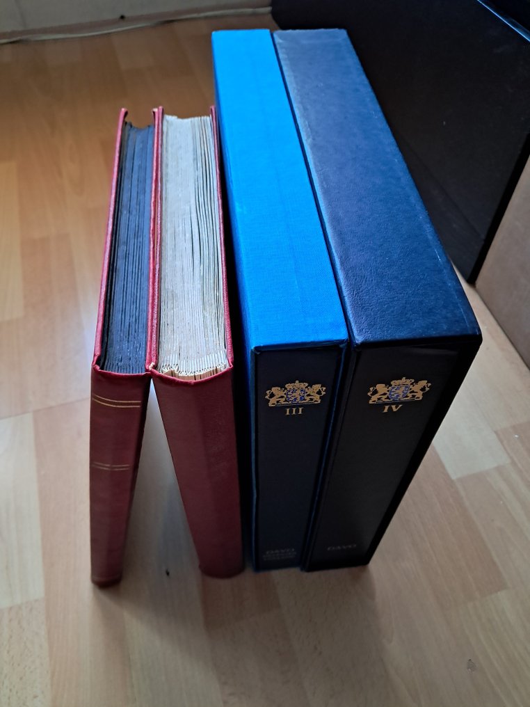 Ολλανδία 1927/1999 - Ωραία συλλογή σε 2 στοκ βιβλία και 2 Davo άλμπουμ. #1.0