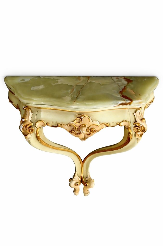 Fali polc egység - Fa, Ónix - Barokk polc #1.0