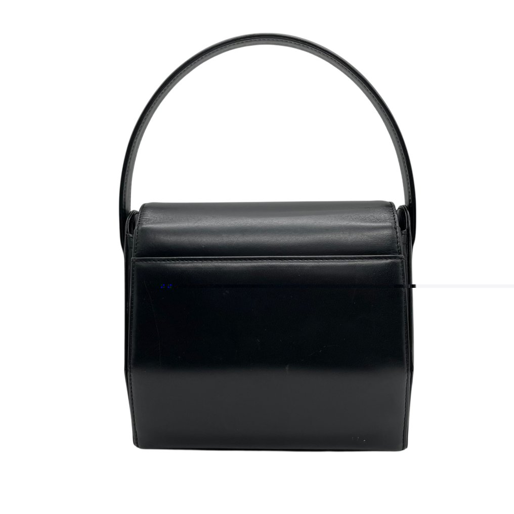 Givenchy - Vintage Top Handle Formal Handbag Calfskin Leather Gold Hardware - Borsa a mano #2.1