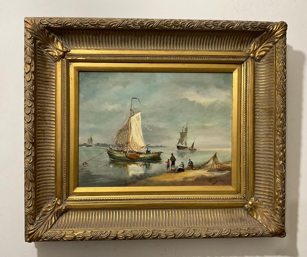 André Gior (XX) - Strandgezicht #3.2