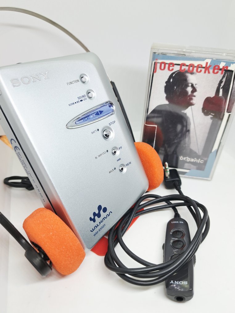 Sony - Walkman WM-EX525-from Japan-Joe Cocker cassette,remote, Φορητή συσκευή αναπαραγωγής κασέτας #1.0