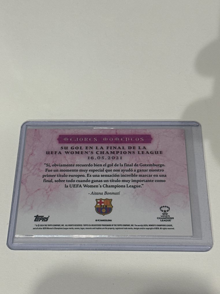 2020/21 Topps Aitana Bonmatí 1/5 Περιορισμένη έκδοση - 1 Card - Good (GD) #2.1