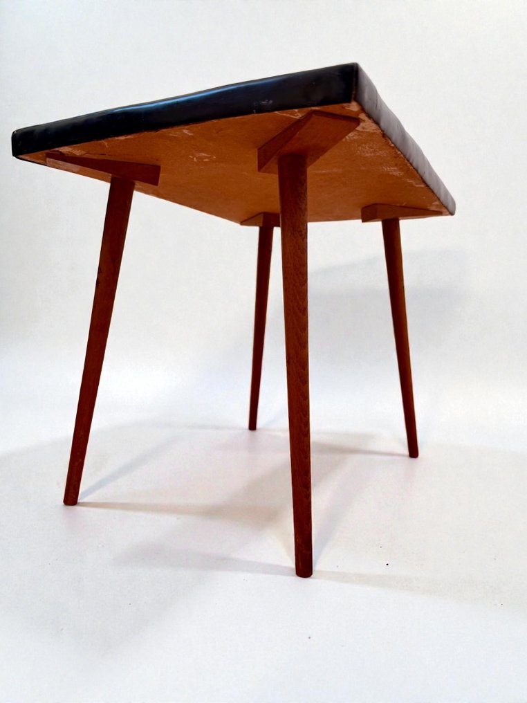 Τραπέζι σαλονιού - Ξύλο - Τραπέζι πλευράς με μωσαϊκό από τη δεκαετία του 1950. #2.1