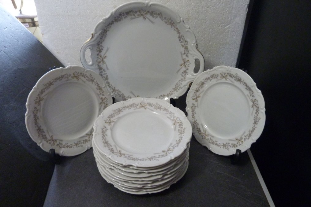 Lorenz Mutschlechner - HR - 甜點食具 - Sylvia - 素瓷 - Limoges 瓷器 #1.0