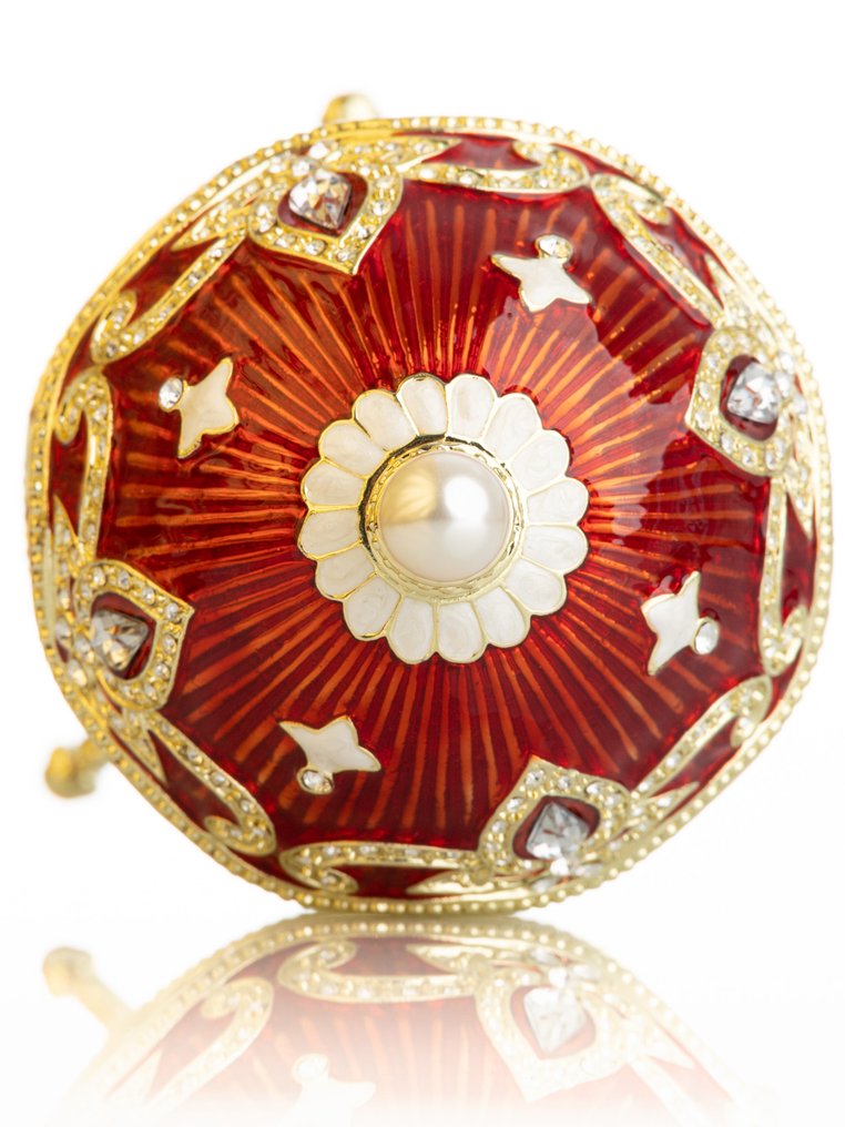 Keren Kopal - 音樂首飾盒 - 2024 - 红色上发条的马旋转木马 #3.2