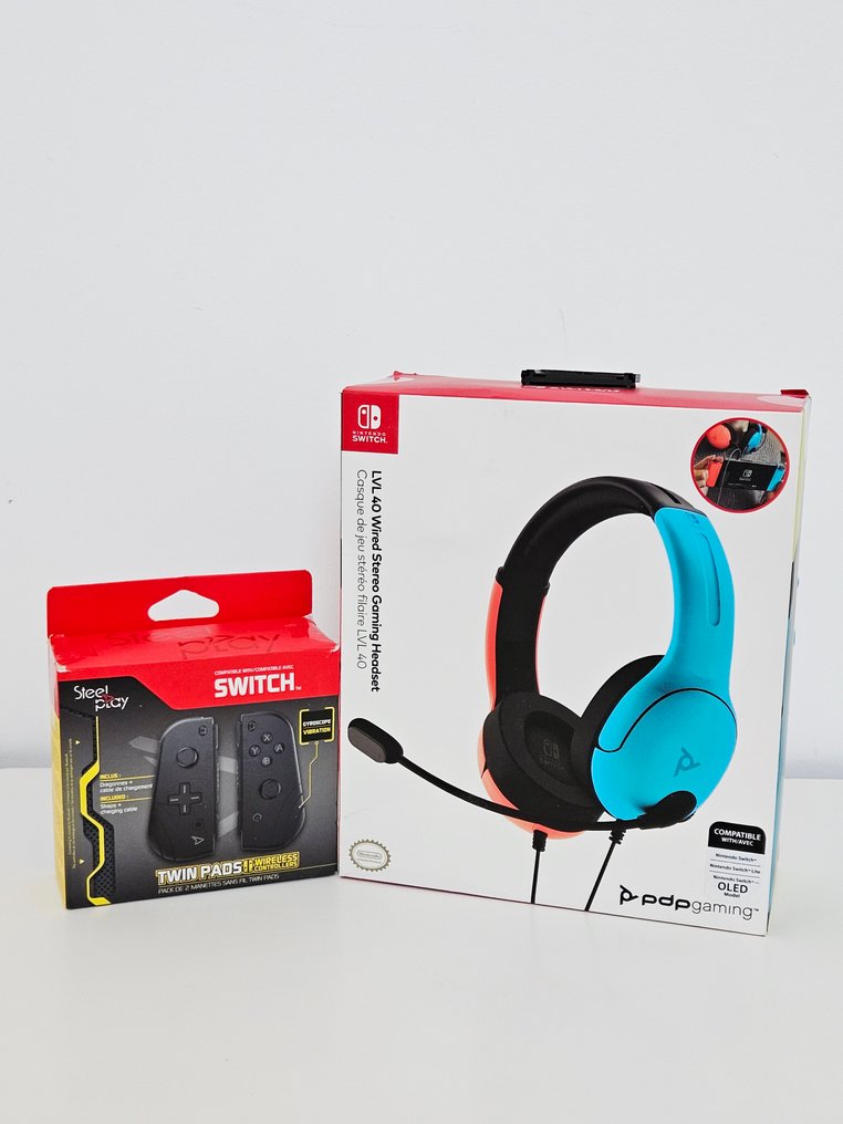 Nintendo - Switch - Joy-Con Dragonnes + Casque - TV-spel - I originallåda #1.0