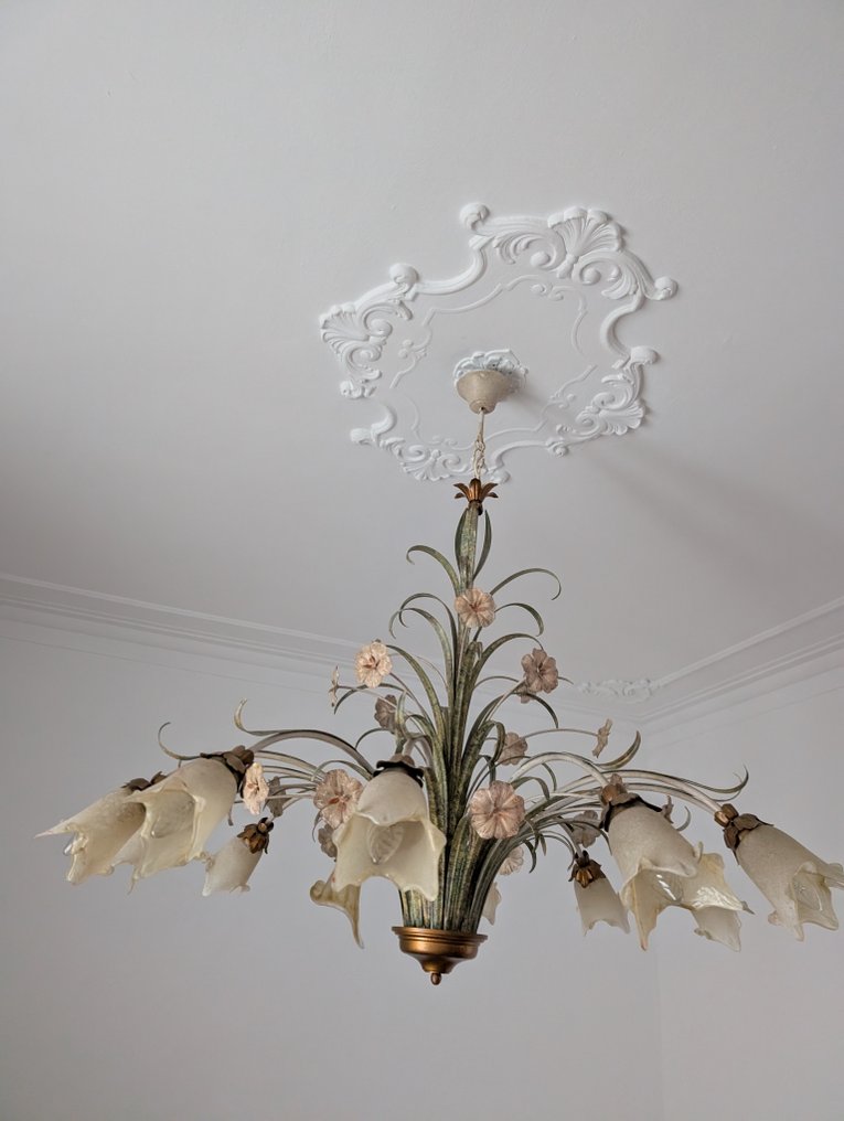 Chandelier - Iron - Gigantic floral (115x120cm) #4.3