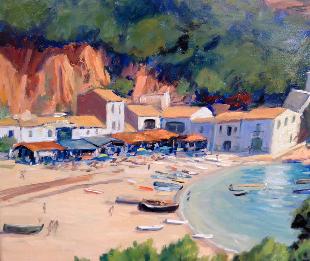 Ισπανική σχολή (XX) - Paisaje costera de la Costa Brava #4.3