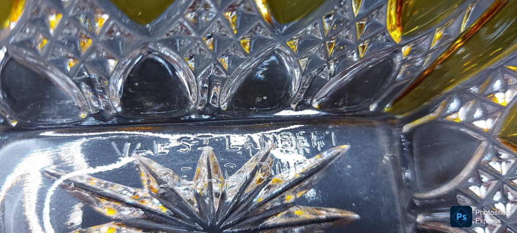 Vide-poche (2) - Val Saint Lambert - Valambert - Belgien - Semi-kristal #2.1