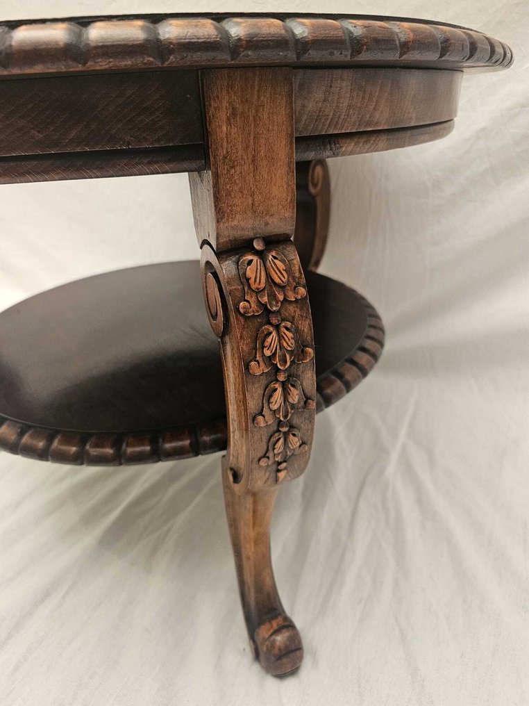 Sofabord - Sidebord med cabriole ben - Tre #3.2