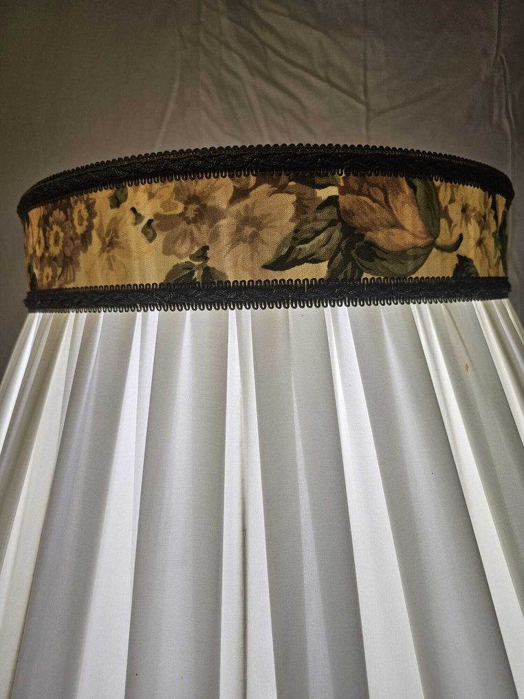 Lampe - Antik kolonial stil (unikskåret) - Træ #4.3