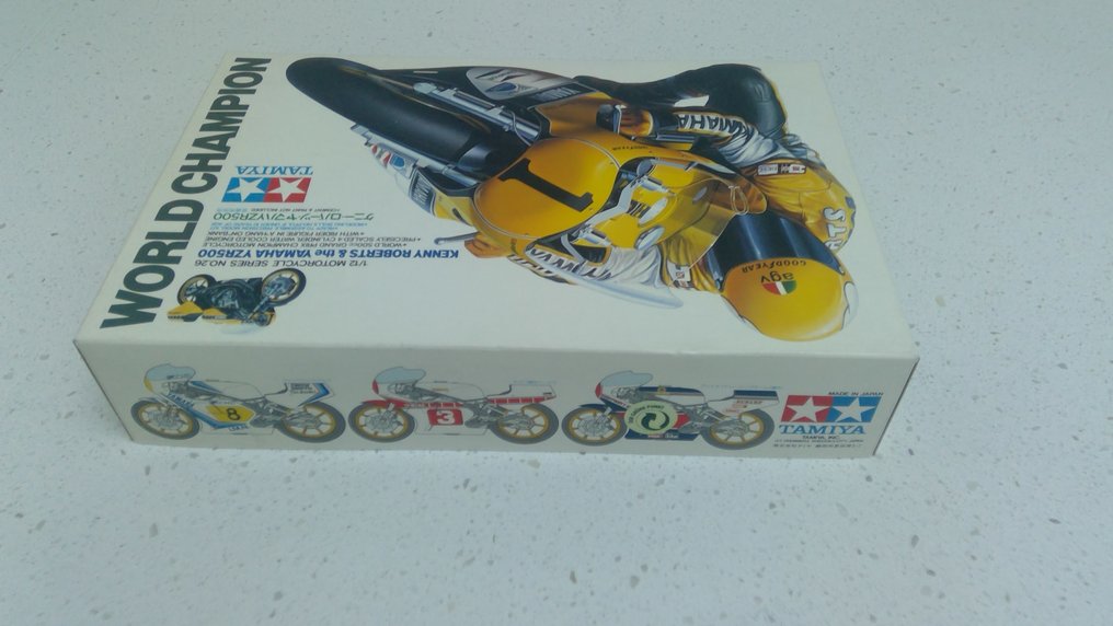 Tamiya 1:12 - Modelsæt - Yamaha YZR500 Kenny Roberts #2.1