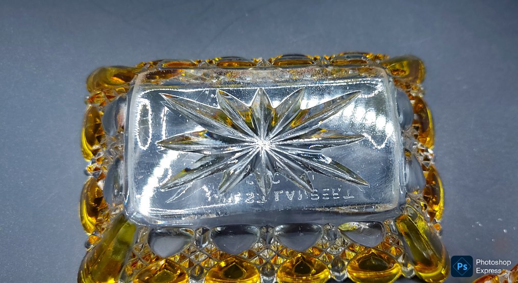 Vide-poche (2) - Val Saint Lambert - Valambert - Belgien - Semi-kristal #4.3