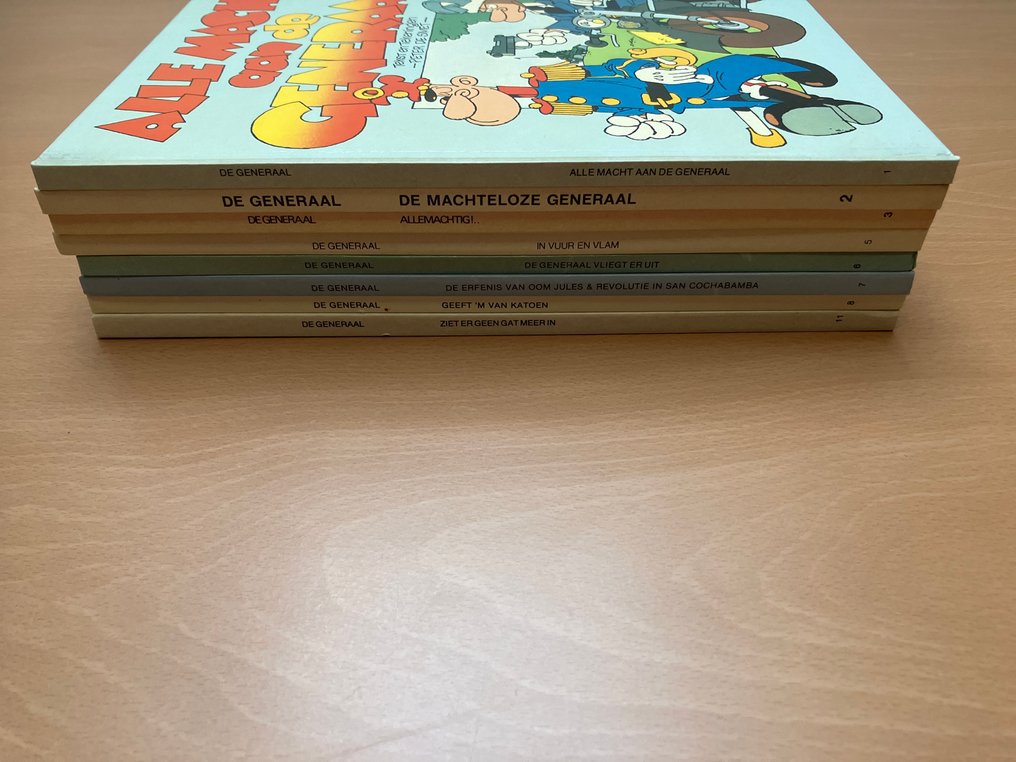 De Generaal - 8 Album - Primeira edição - 1976/1986 #1.0