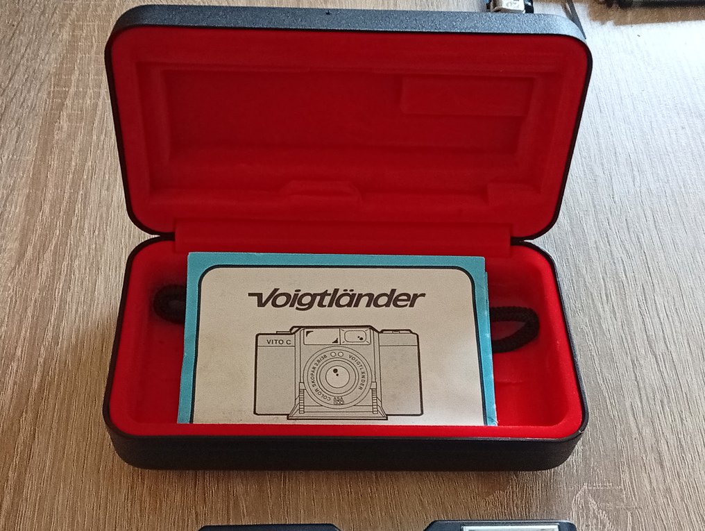 Voigtländer Vito C Voigtländer OVP mit orig Balda Blitz Cameră analogică #2.1