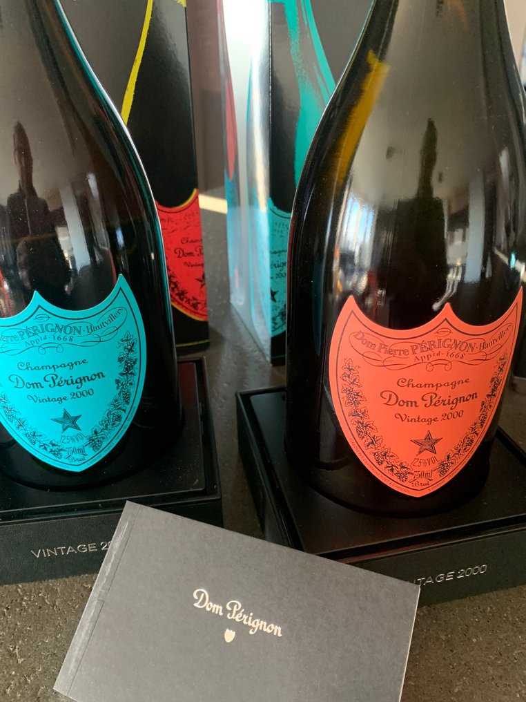 2000 Dom Pérignon, Andy Warhol Limited Edition - Champagne Brut - 2 Pullot (0.7 L) #4.3