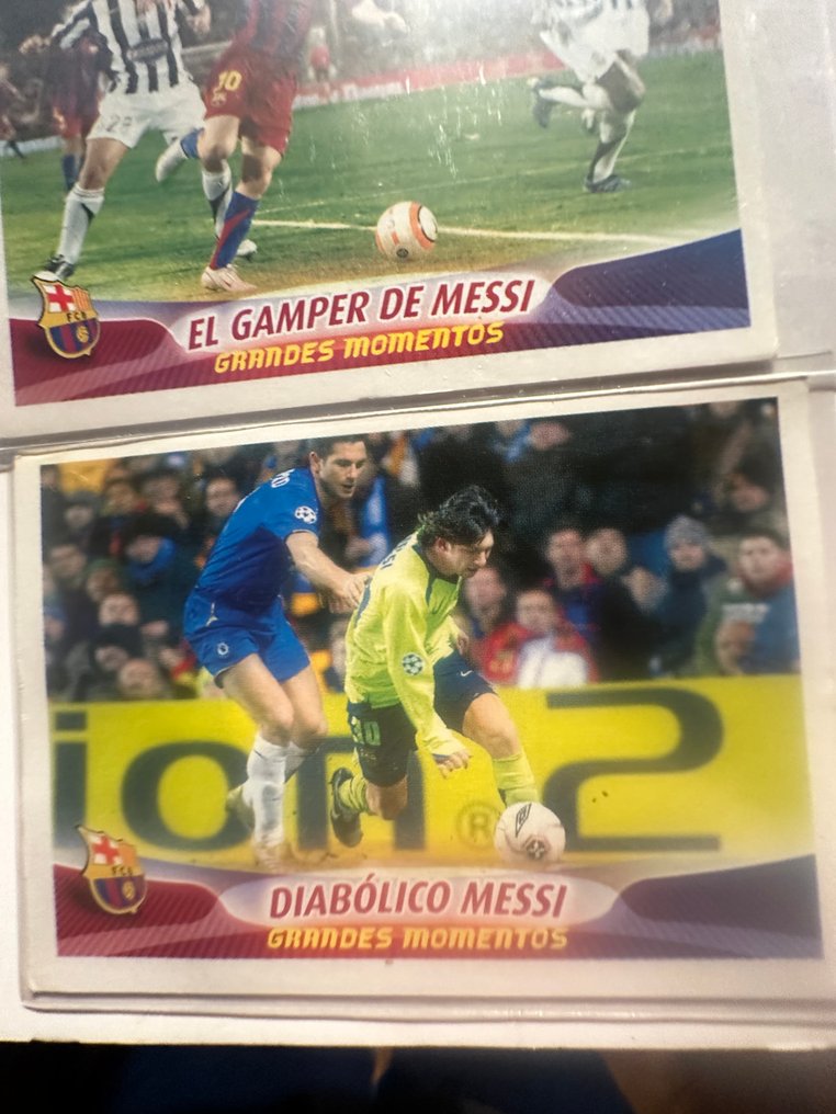 2005/06 Panini Super Barça Lionel Messi - 3 Sticker - Good (GD) #3.2