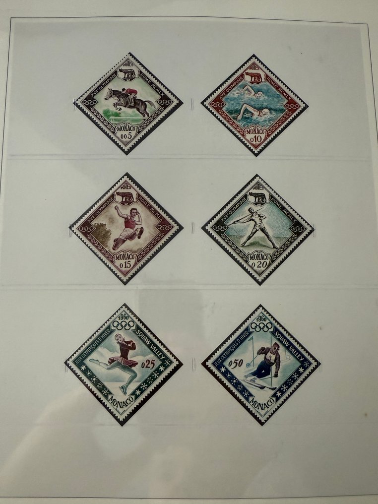 摩纳哥  - 摩纳哥 - 完整年份“1960/1969”中九个 ** - TB #1.0