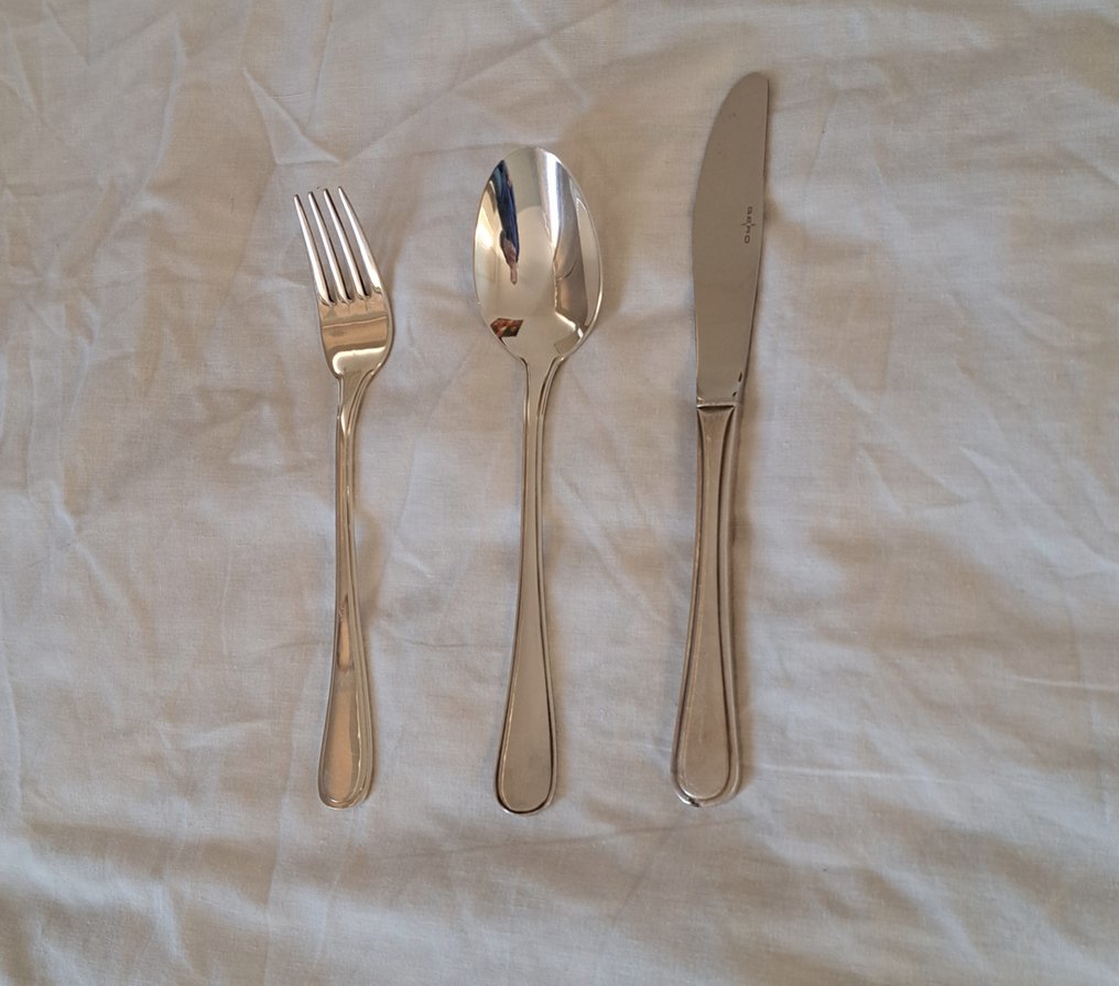 GERO - Aterinsetti (58) - Hopeoitu - Rondfilet #4.3