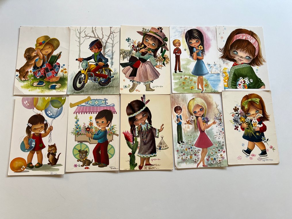 Fantaisie Vintage - Postal (170) - 1960-1980 #4.3