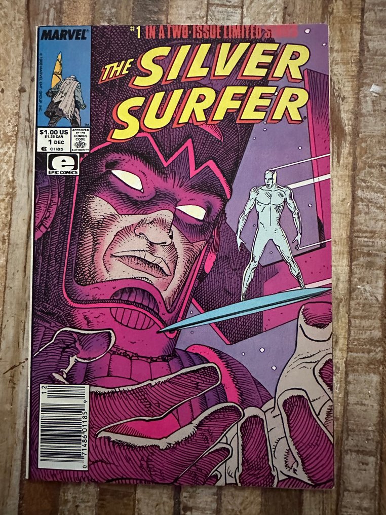 The Silver Surfer (Vol. 4) #1, 2 - Limited Series - Stan Lee and Moebius - Complete series - 2 Comic - EO - 1988 #1.0