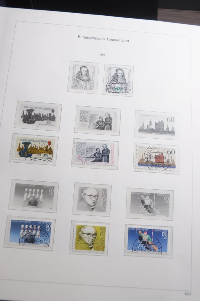 Γερμανία  - Συλλογές σε 3 πολυτελή άλμπουμ και ένα βιβλίο αποθεμάτων (216 φωτογραφίες). #4.3