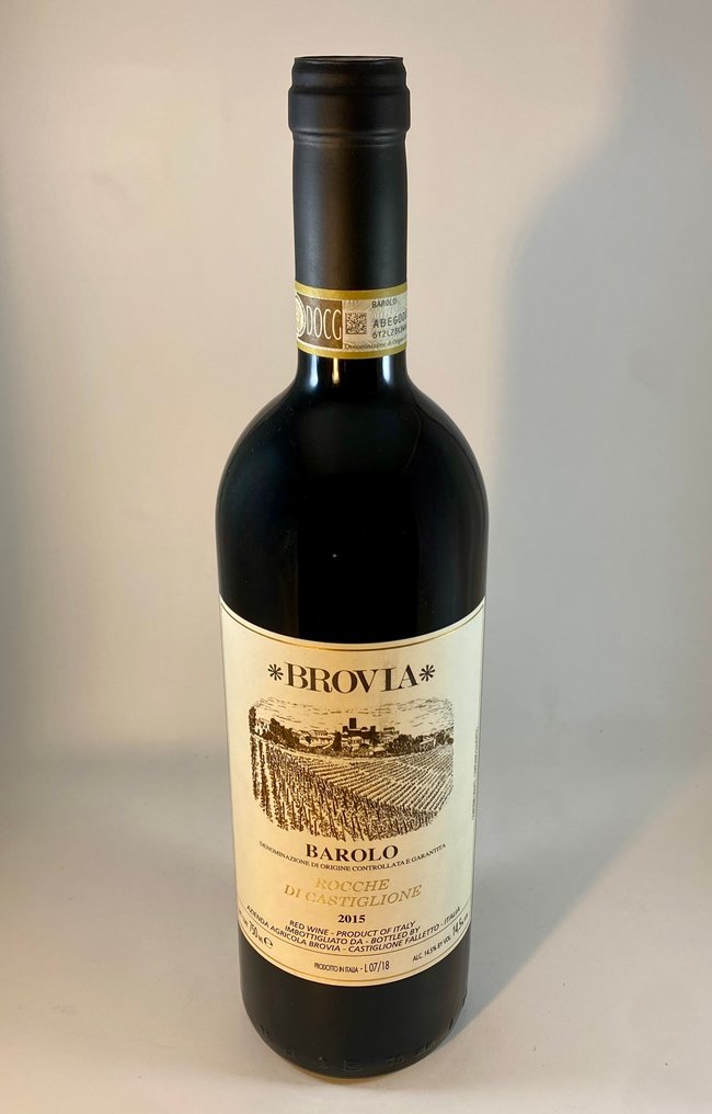 2015 Brovia, Barolo Rocche di Castiglione - Barolo DOCG - 1 Pullot (0.7 L) #1.0