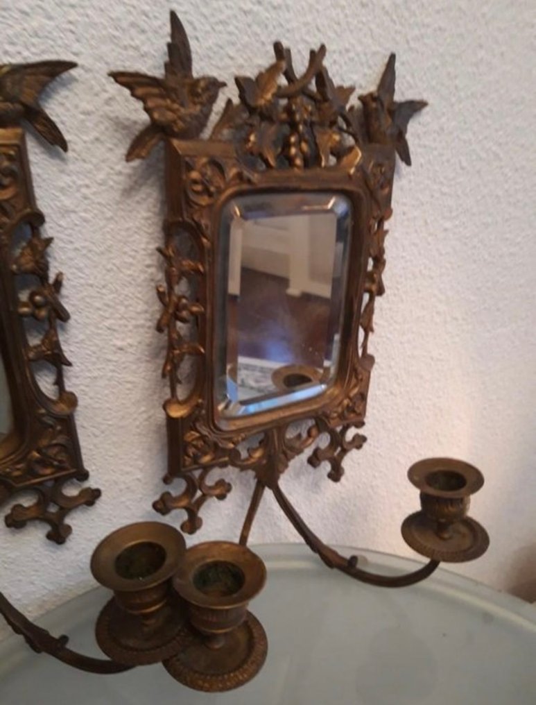 Væg kuppellampe (2) - Messing #4.3