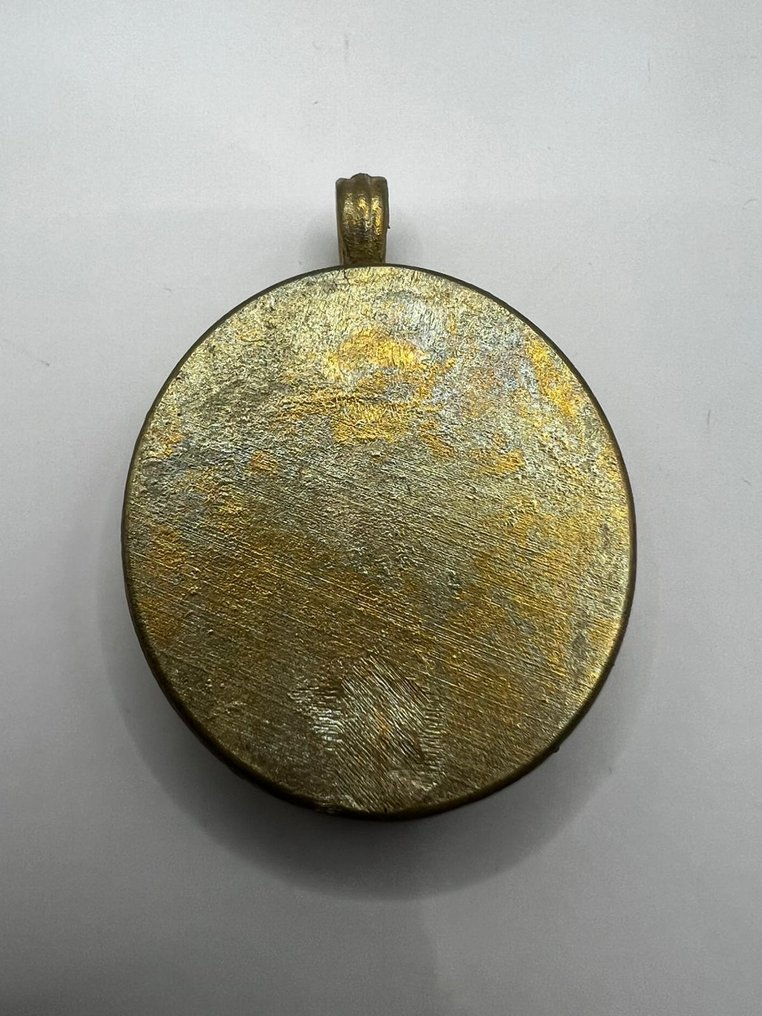  聖物匣 - 青銅色, 金色的卡蒂略, 玻璃 - XX 世纪 - 圣安德烈亚使徒  #4.3