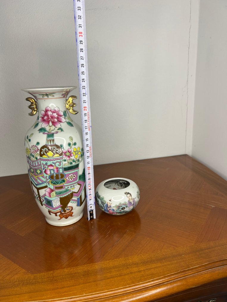 Βάζο - Πορσελάνη - Κίνα - Qing Dynasty (1644-1911)  (χωρίς τιμή ασφαλείας) #1.0