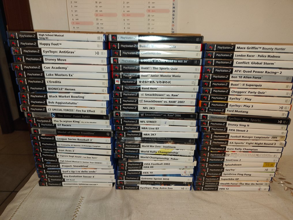 Sony - Playstation 2 (PS2) - lot - Βιντεοπαιχνίδια - Στην αρχική του συσκευασία #1.0