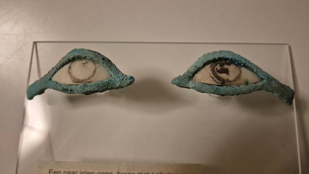 古埃及，希臘羅馬時期 青銅色 opleg ogen inleg ogen #1.0