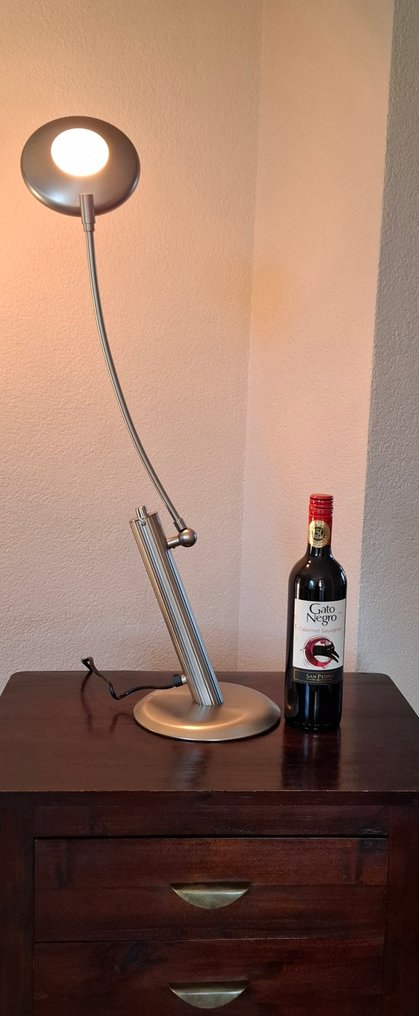 Φωτιστικό γραφείου - Τραχύ Μέταλλο - Vintage bureaulamp + ρυθμιστής φωτεινότητας #2.1