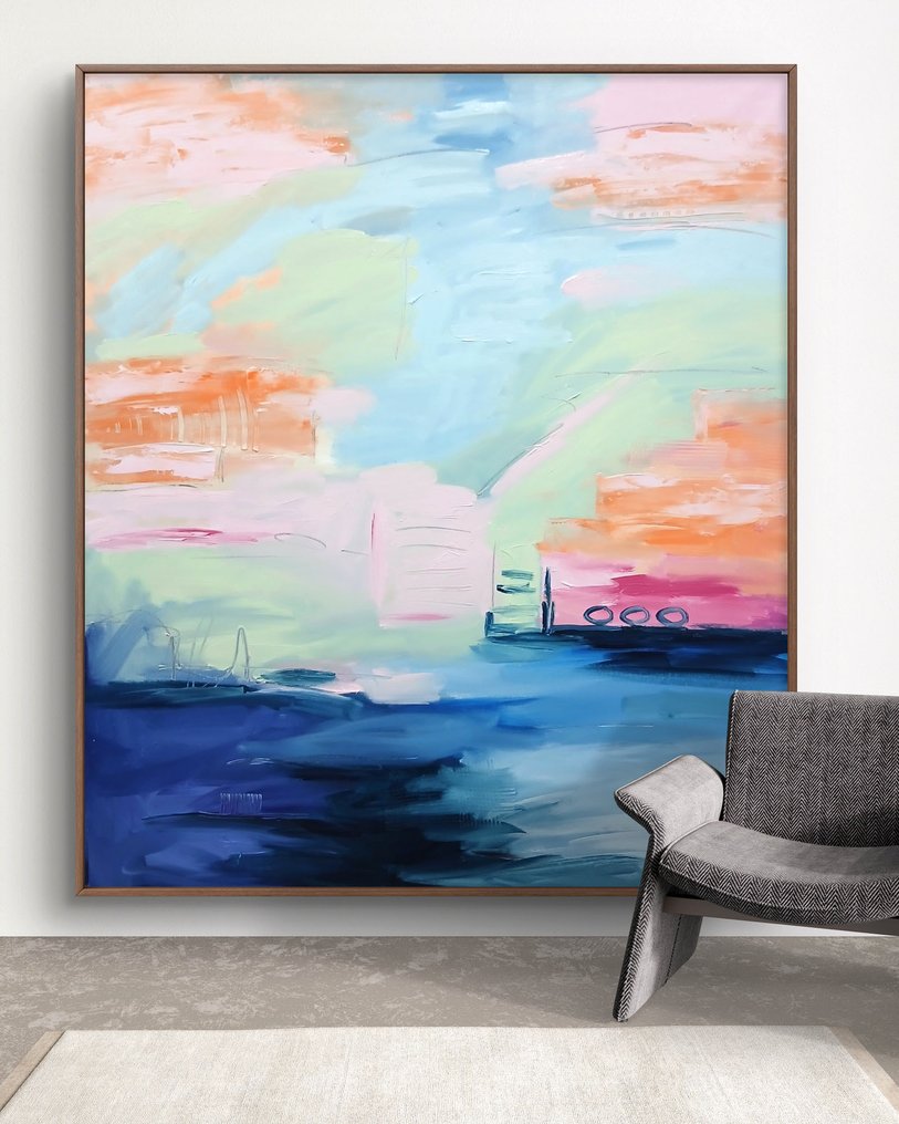 CARDUSU - “ ALEGRIA 09 ” XXL - Obra única original #1.0